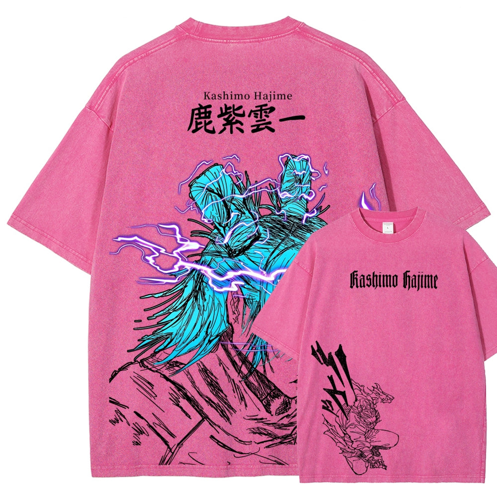Jujutsu Kaisen Unisex Fit Washed T-Shirt 2602003117