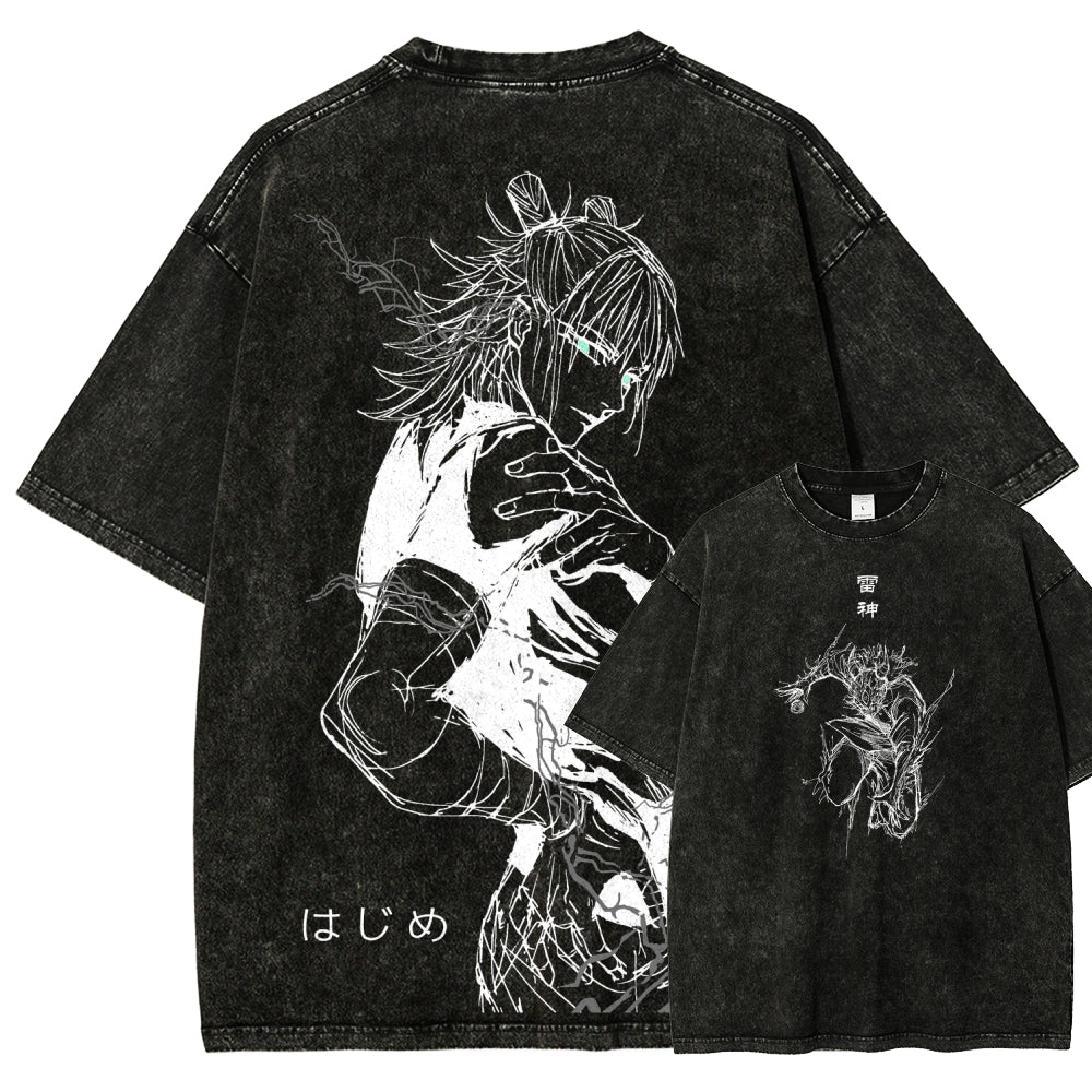 Jujutsu Kaisen Unisex Fit Washed T-Shirt 2602003123