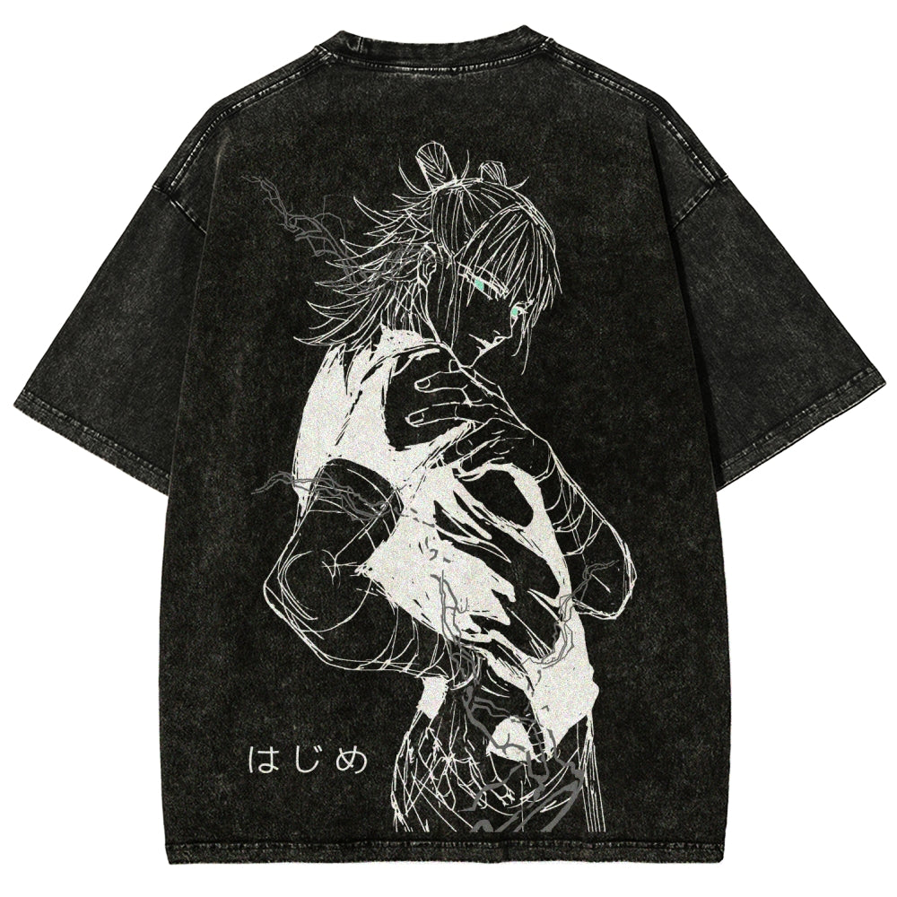 Jujutsu Kaisen Unisex Fit Washed T-Shirt 2602003123