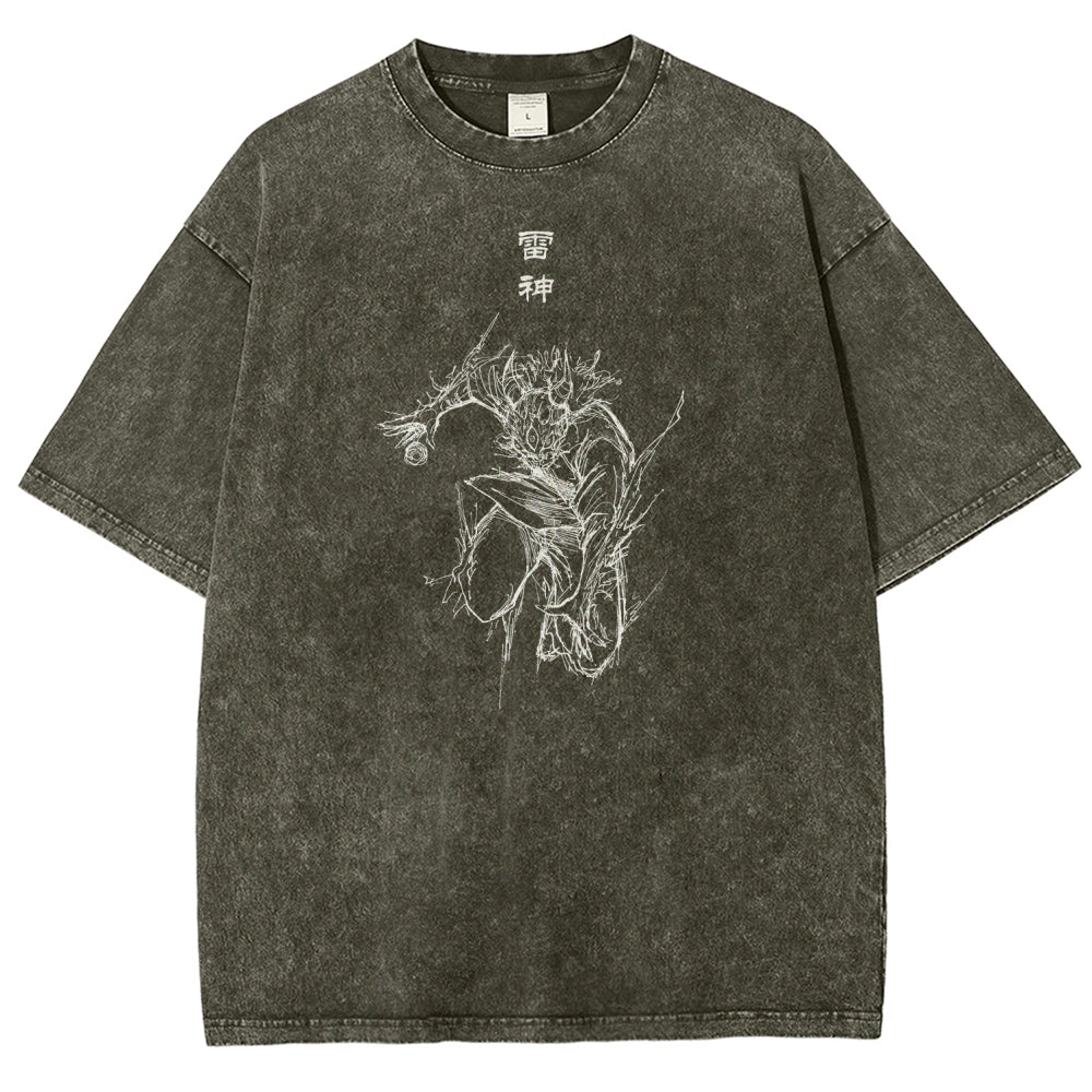 Jujutsu Kaisen Unisex Fit Washed T-Shirt 2602003123