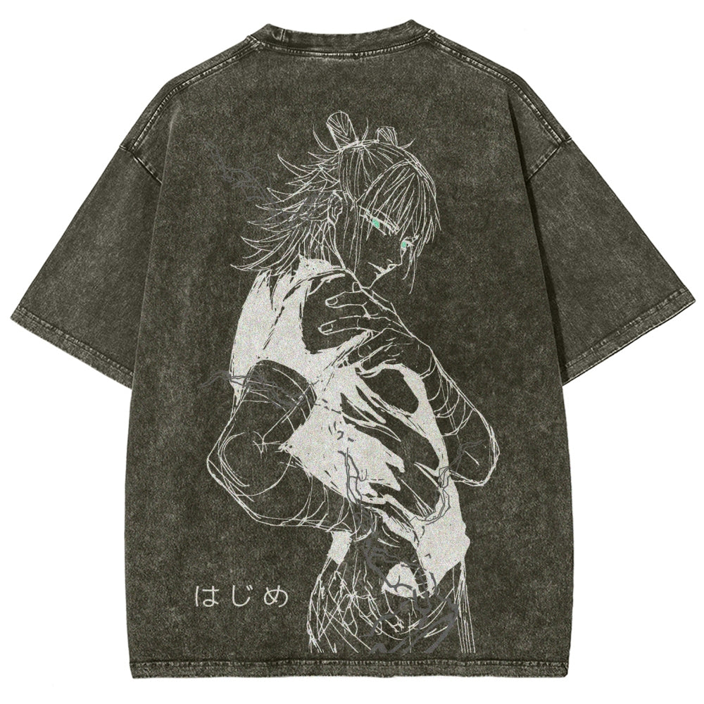 Jujutsu Kaisen Unisex Fit Washed T-Shirt 2602003123
