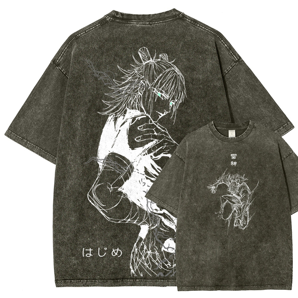 Jujutsu Kaisen Unisex Fit Washed T-Shirt 2602003123