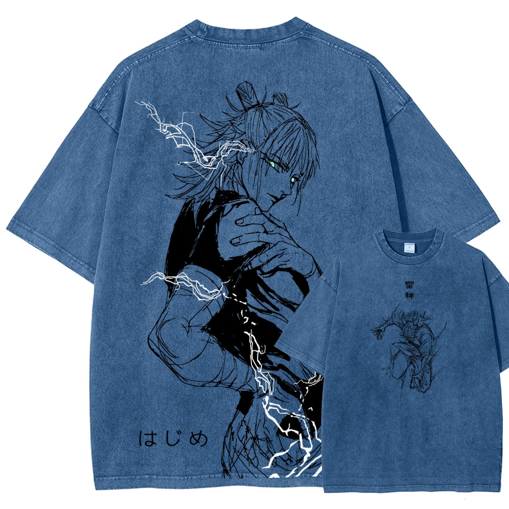 Jujutsu Kaisen Unisex Fit Washed T-Shirt 2602003123