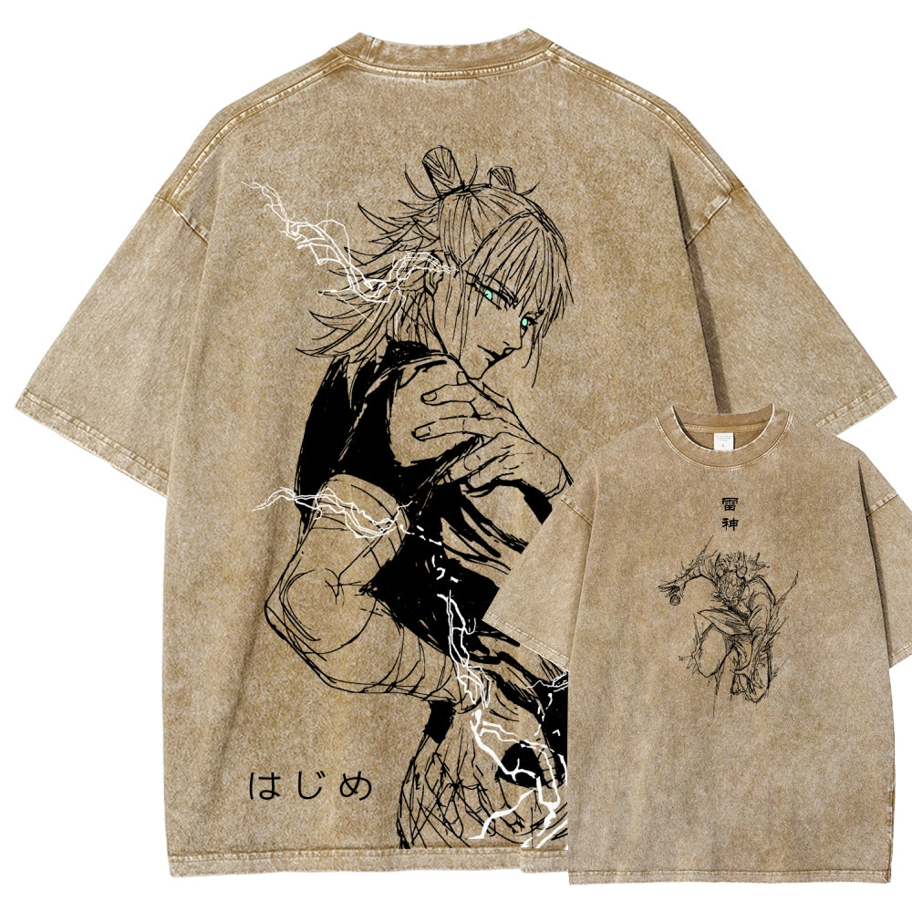 Jujutsu Kaisen Unisex Fit Washed T-Shirt 2602003123