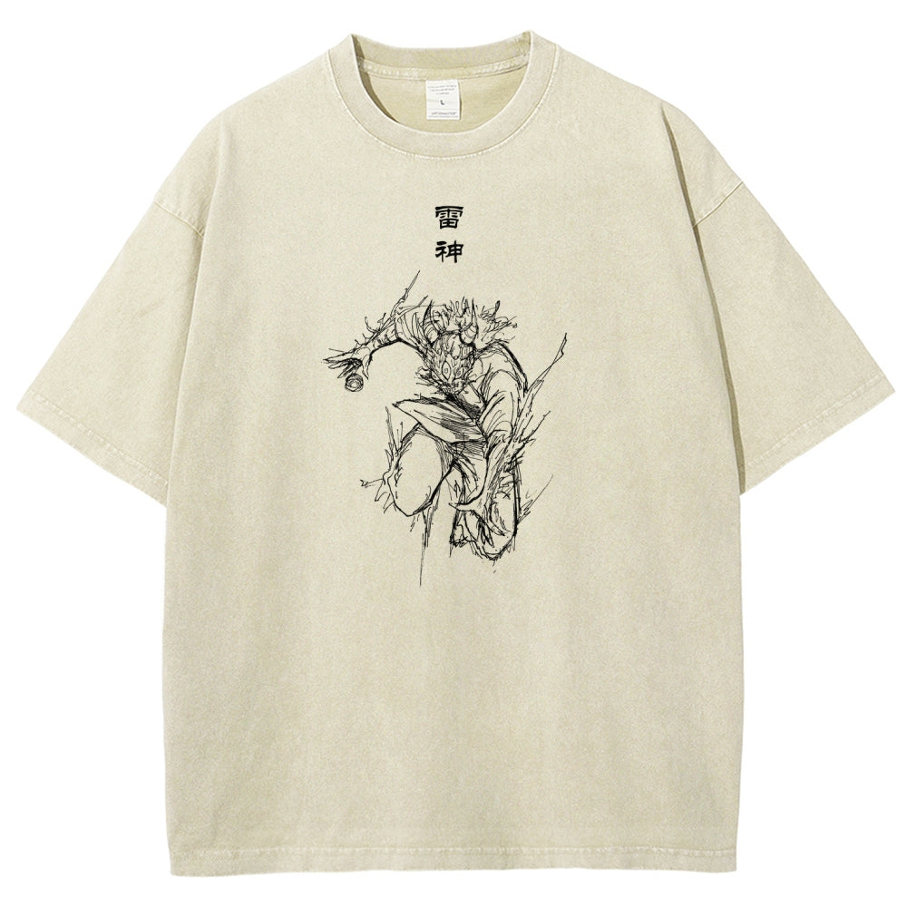 Jujutsu Kaisen Unisex Fit Washed T-Shirt 2602003123