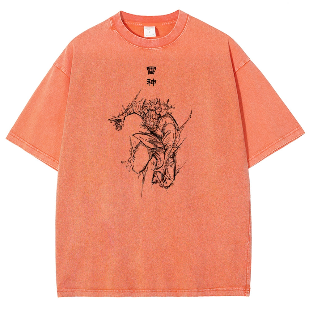 Jujutsu Kaisen Unisex Fit Washed T-Shirt 2602003123
