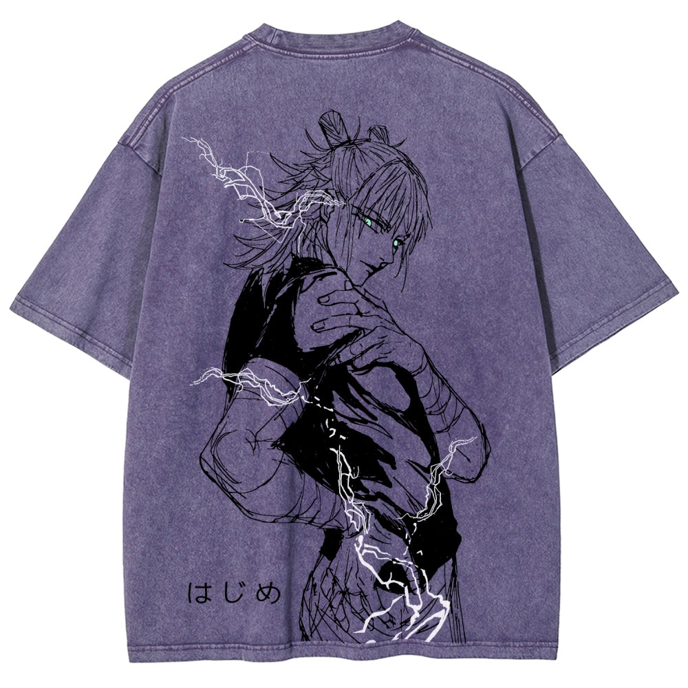 Jujutsu Kaisen Unisex Fit Washed T-Shirt 2602003123