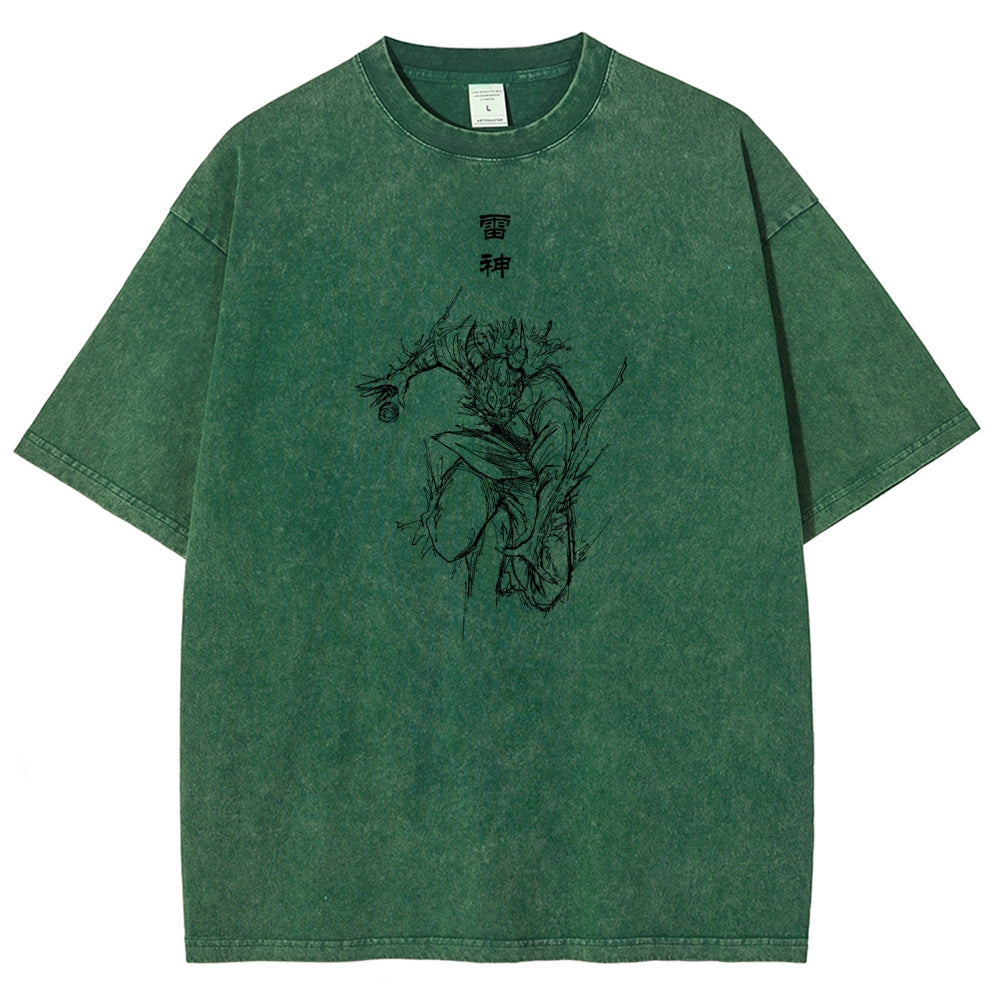 Jujutsu Kaisen Unisex Fit Washed T-Shirt 2602003123
