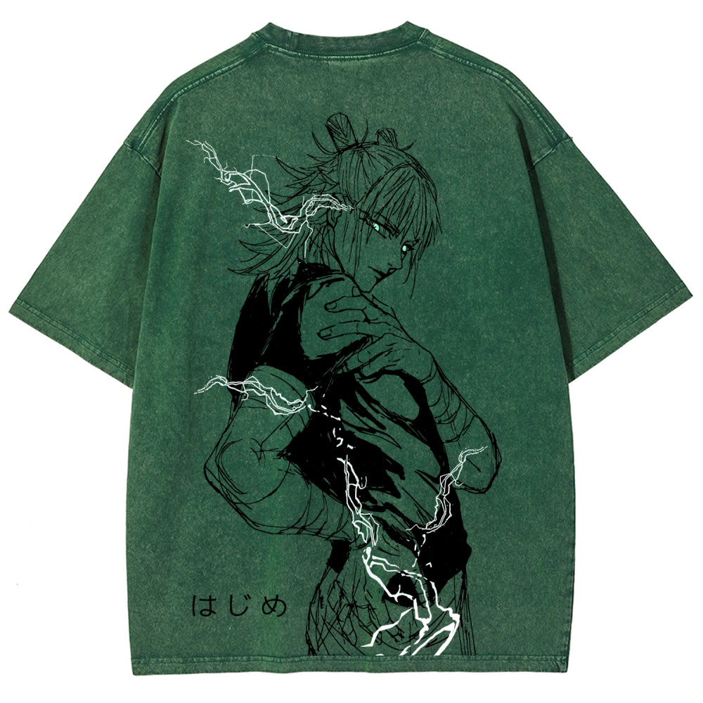 Jujutsu Kaisen Unisex Fit Washed T-Shirt 2602003123