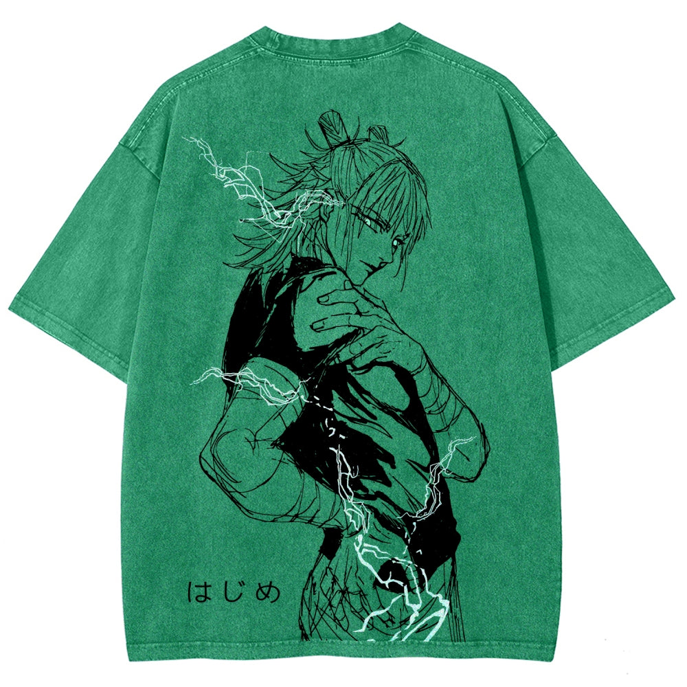 Jujutsu Kaisen Unisex Fit Washed T-Shirt 2602003123