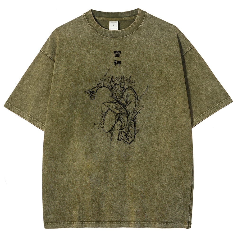 Jujutsu Kaisen Unisex Fit Washed T-Shirt 2602003123