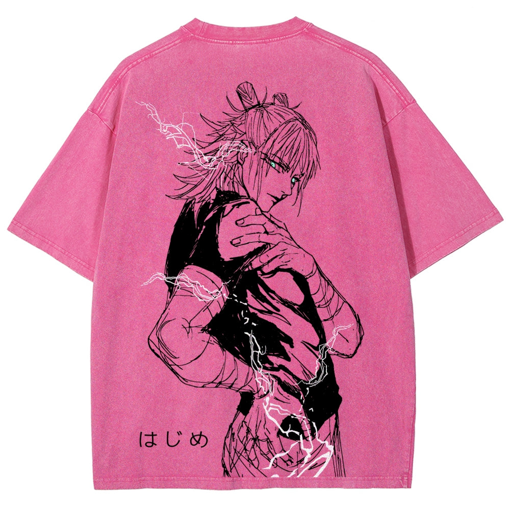 Jujutsu Kaisen Unisex Fit Washed T-Shirt 2602003123
