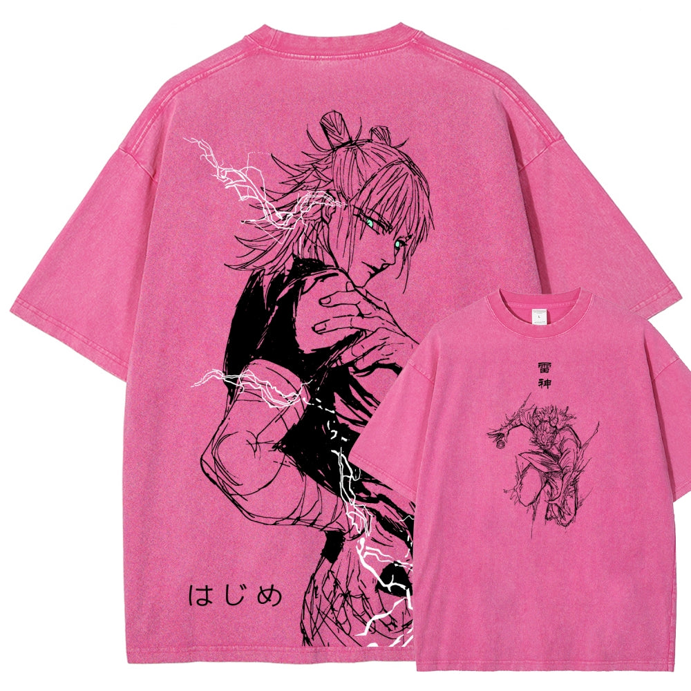 Jujutsu Kaisen Unisex Fit Washed T-Shirt 2602003123
