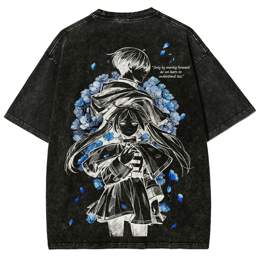 Frieren Unisex Fit Washed T-Shirt 2602003131