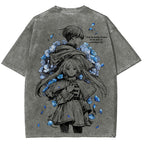 Frieren Unisex Fit Washed T-Shirt 2602003131