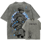 Frieren Unisex Fit Washed T-Shirt 2602003131