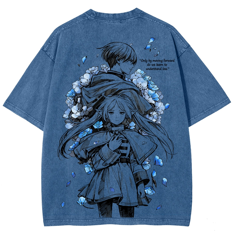 Frieren Unisex Fit Washed T-Shirt 2602003131