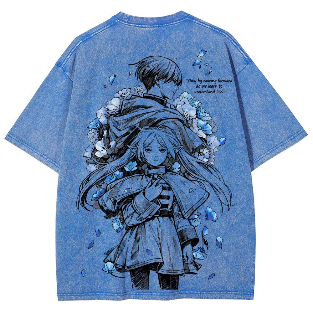 Frieren Unisex Fit Washed T-Shirt 2602003131