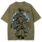 Frieren Unisex Fit Washed T-Shirt 2602003131