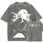 Frieren Unisex Fit Washed T-Shirt 2602003152