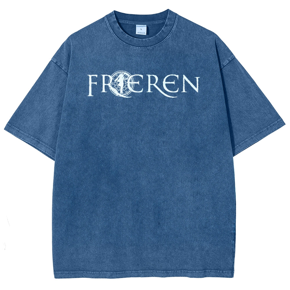 Frieren Unisex Fit Washed T-Shirt 2602003152