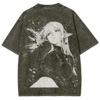 Frieren Unisex Fit Washed T-Shirt 2602003152
