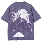 Frieren Unisex Fit Washed T-Shirt 2602003152