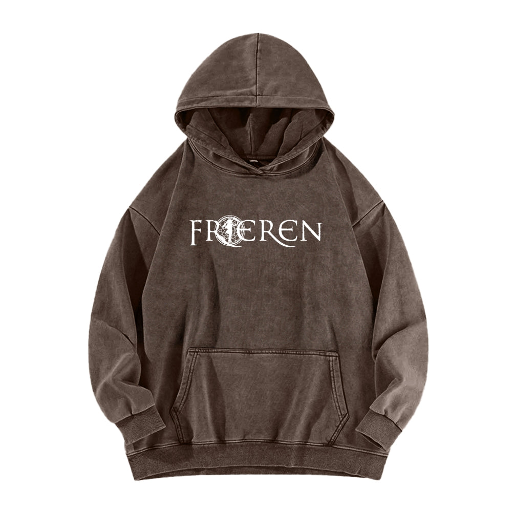 Frieren Unisex Washed Hoodie 2602003222