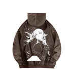 Frieren Unisex Washed Hoodie 2602003222