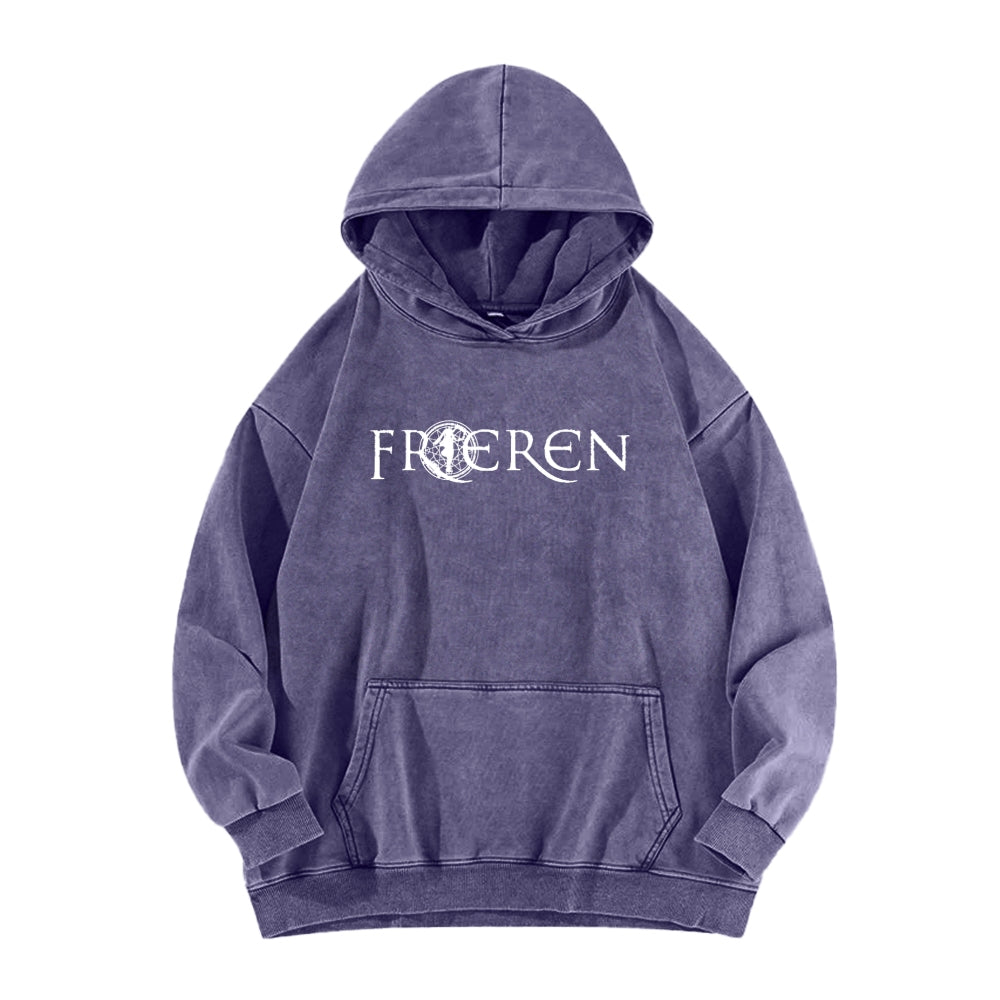 Frieren Unisex Washed Hoodie 2602003222