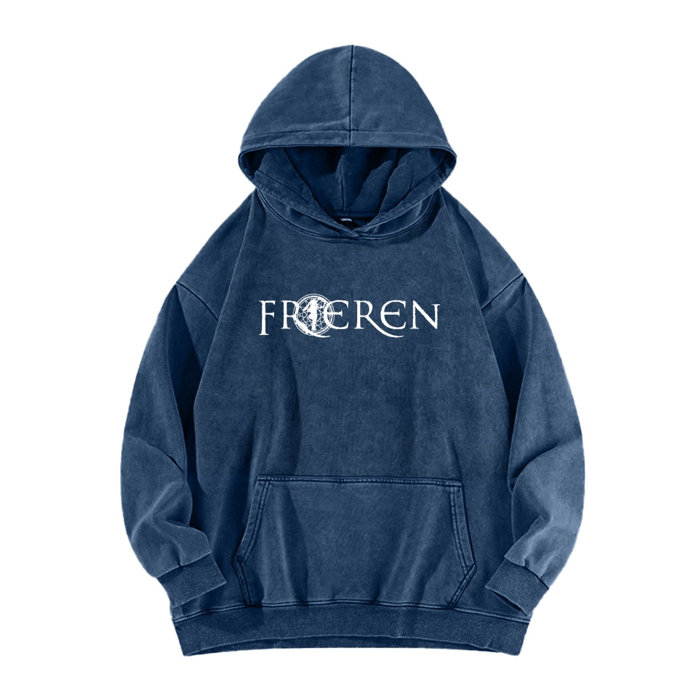 Frieren Unisex Washed Hoodie 2602003222