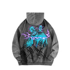 Jujutsu Kaisen kashimo hajime Unisex Washed Hoodie 2602005420