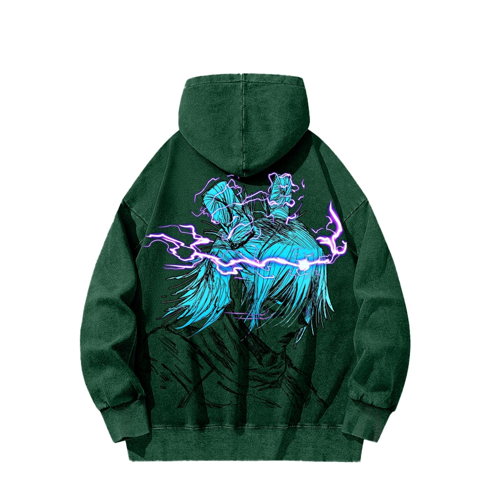 Jujutsu Kaisen kashimo hajime Unisex Washed Hoodie 2602005420