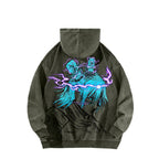Jujutsu Kaisen kashimo hajime Unisex Washed Hoodie 2602005420