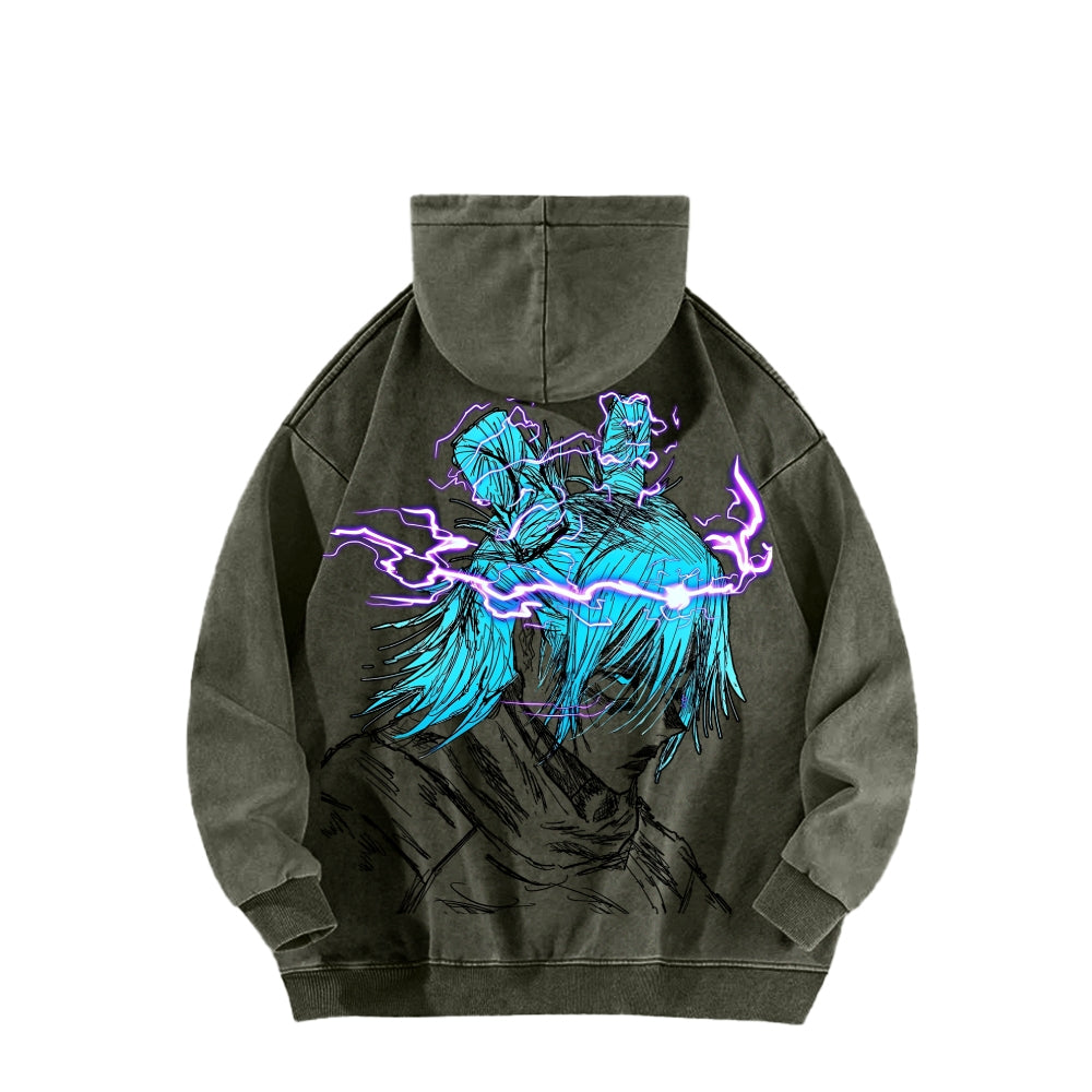 Jujutsu Kaisen kashimo hajime Unisex Washed Hoodie 2602005420