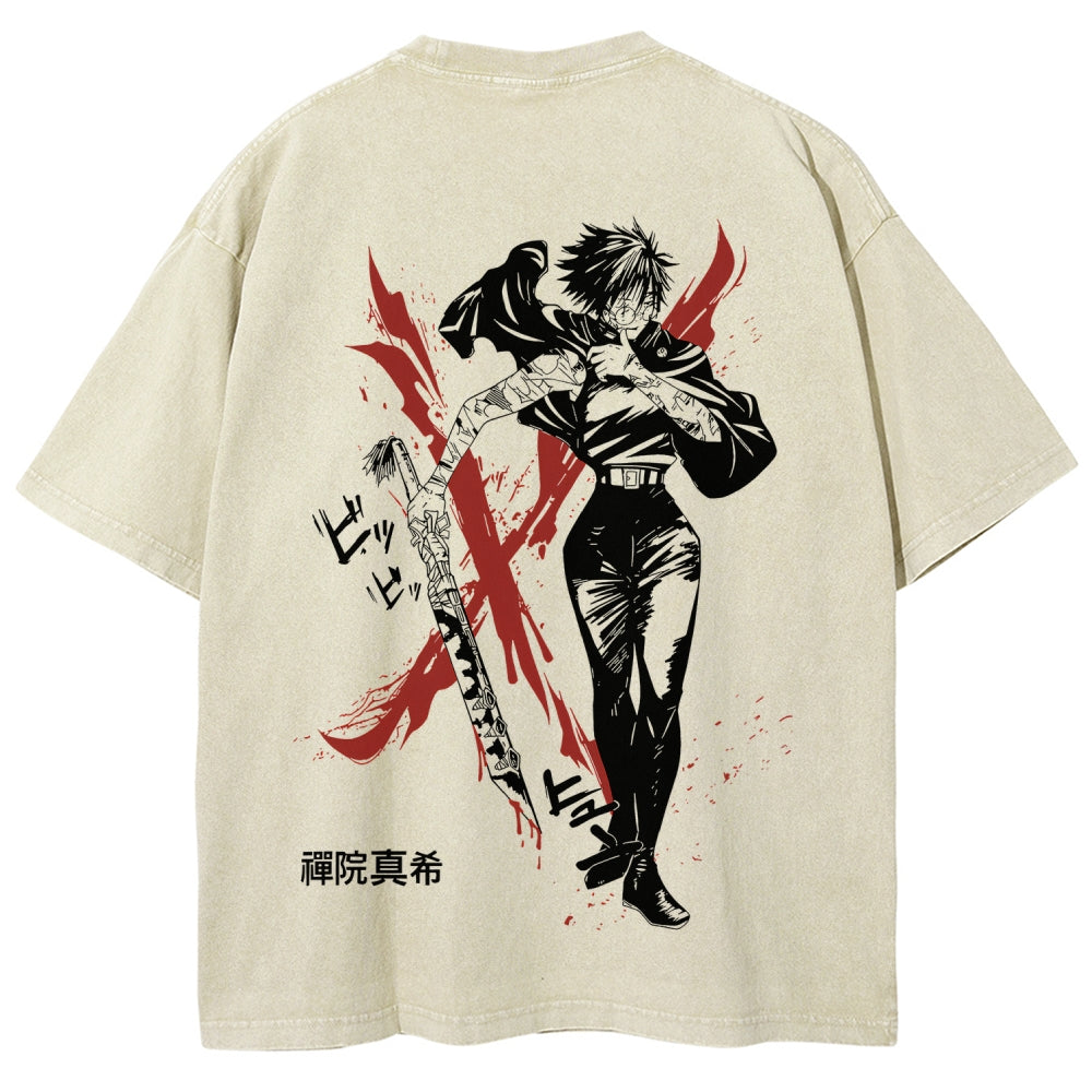 Jujutsu Kaisen Unisex Fit Washed T-Shirt 2602006635