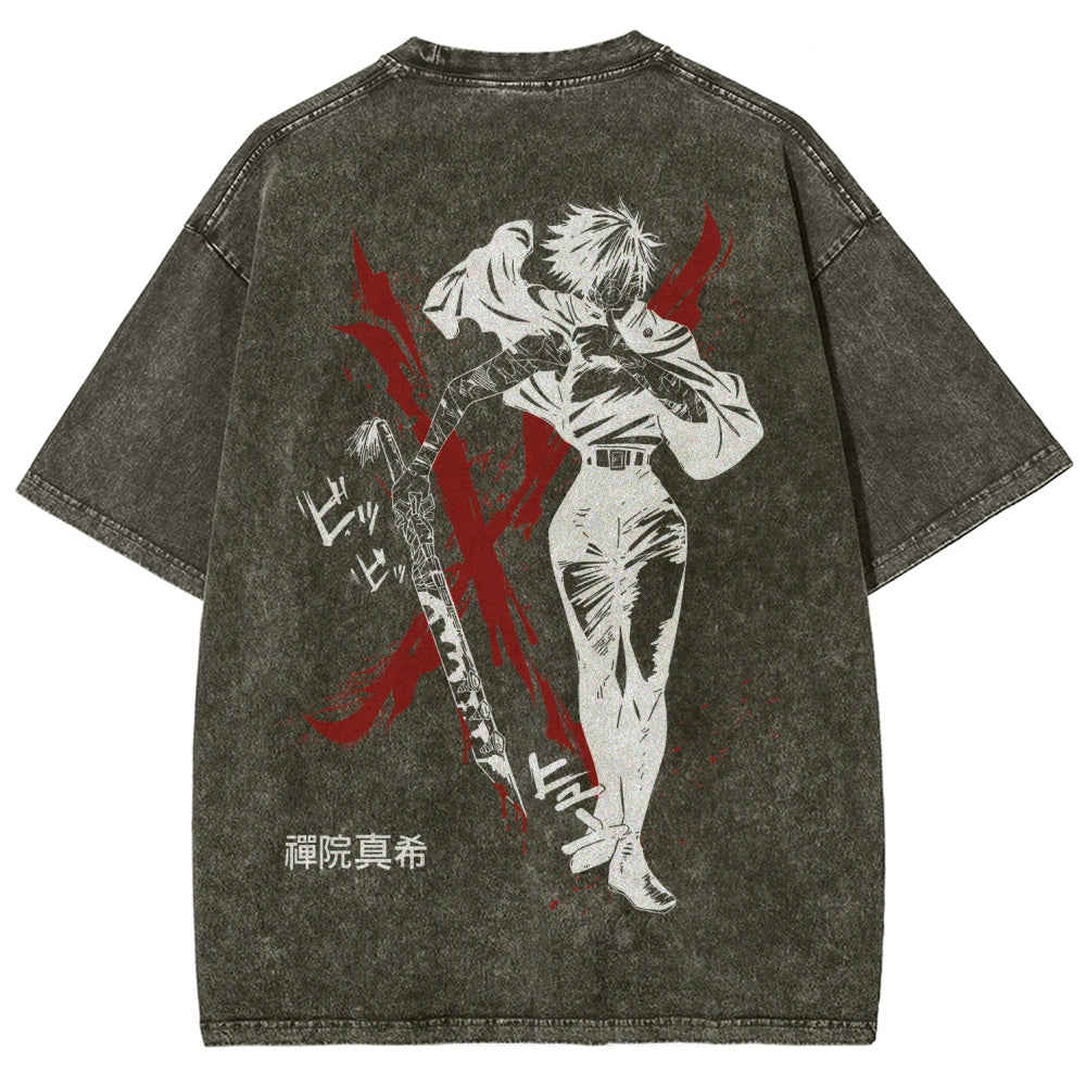 Jujutsu Kaisen Unisex Fit Washed T-Shirt 2602006635