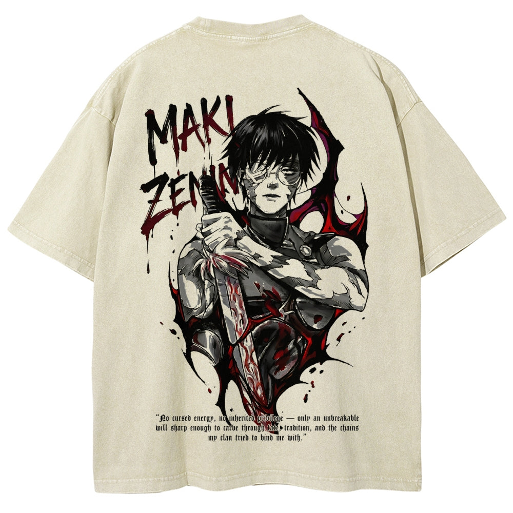 Jujutsu Kaisen Unisex Fit Washed T-Shirt 2602006637