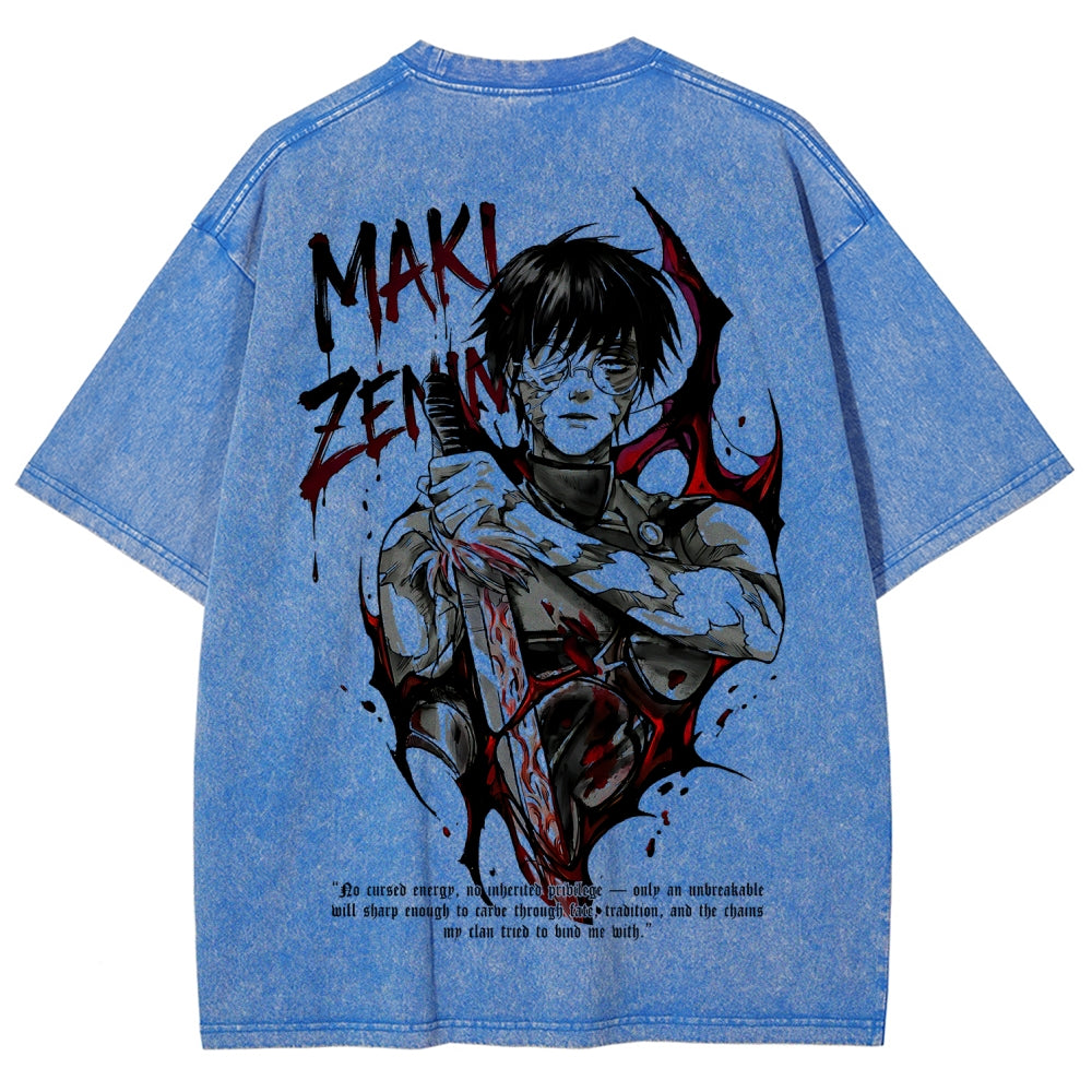Jujutsu Kaisen Unisex Fit Washed T-Shirt 2602006637