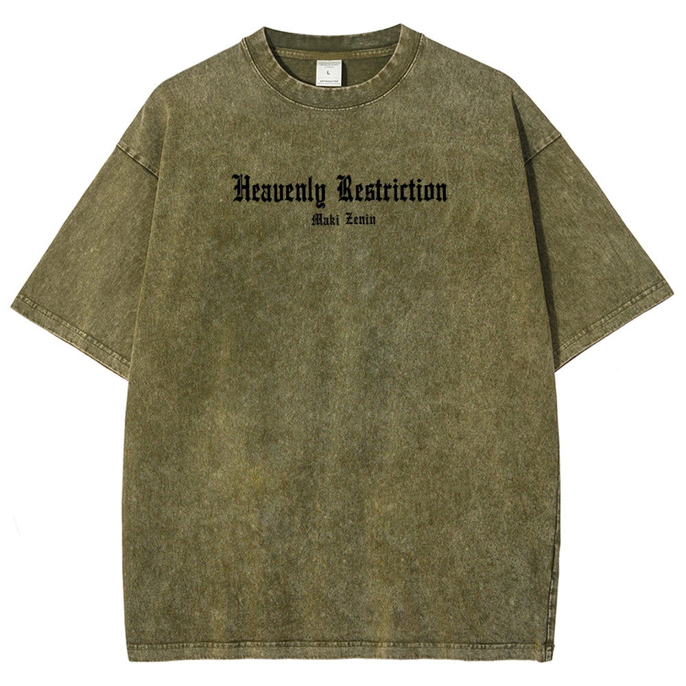 Jujutsu Kaisen Unisex Fit Washed T-Shirt 2602006637
