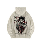 Jujutsu Kaisen Maki Unisex Washed Hoodie 2602006668