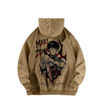 Jujutsu Kaisen Maki Unisex Washed Hoodie 2602006668