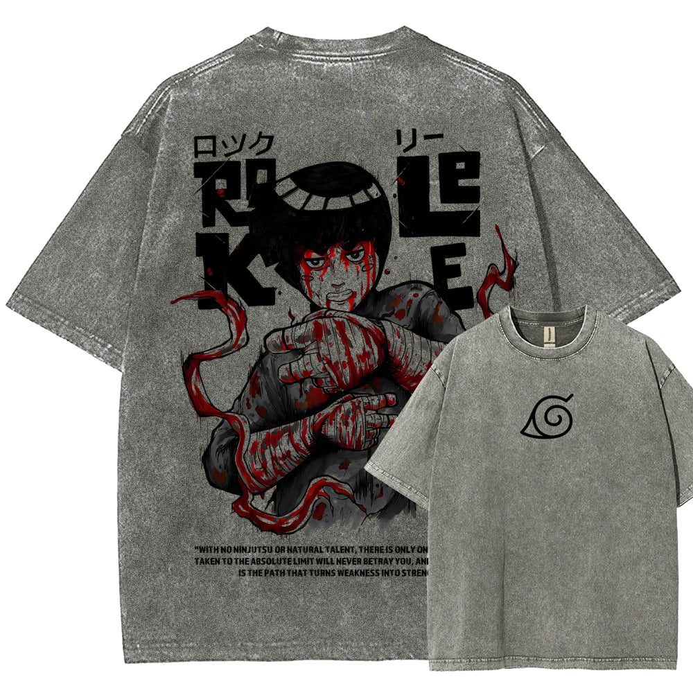 Naruto Unisex Fit Washed T-Shirt 2602007501