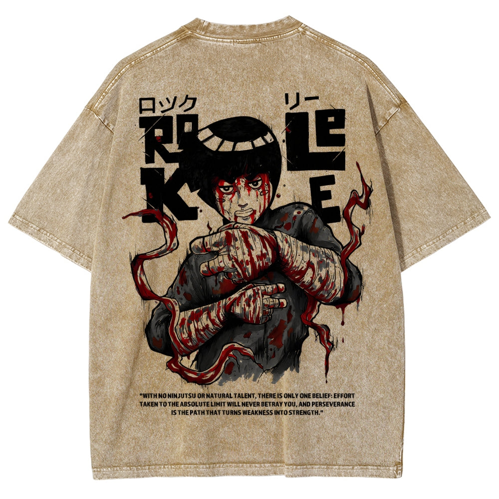Naruto Unisex Fit Washed T-Shirt 2602007501