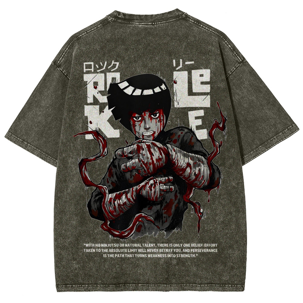 Naruto Unisex Fit Washed T-Shirt 2602007501