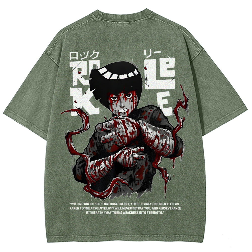 Naruto Unisex Fit Washed T-Shirt 2602007501