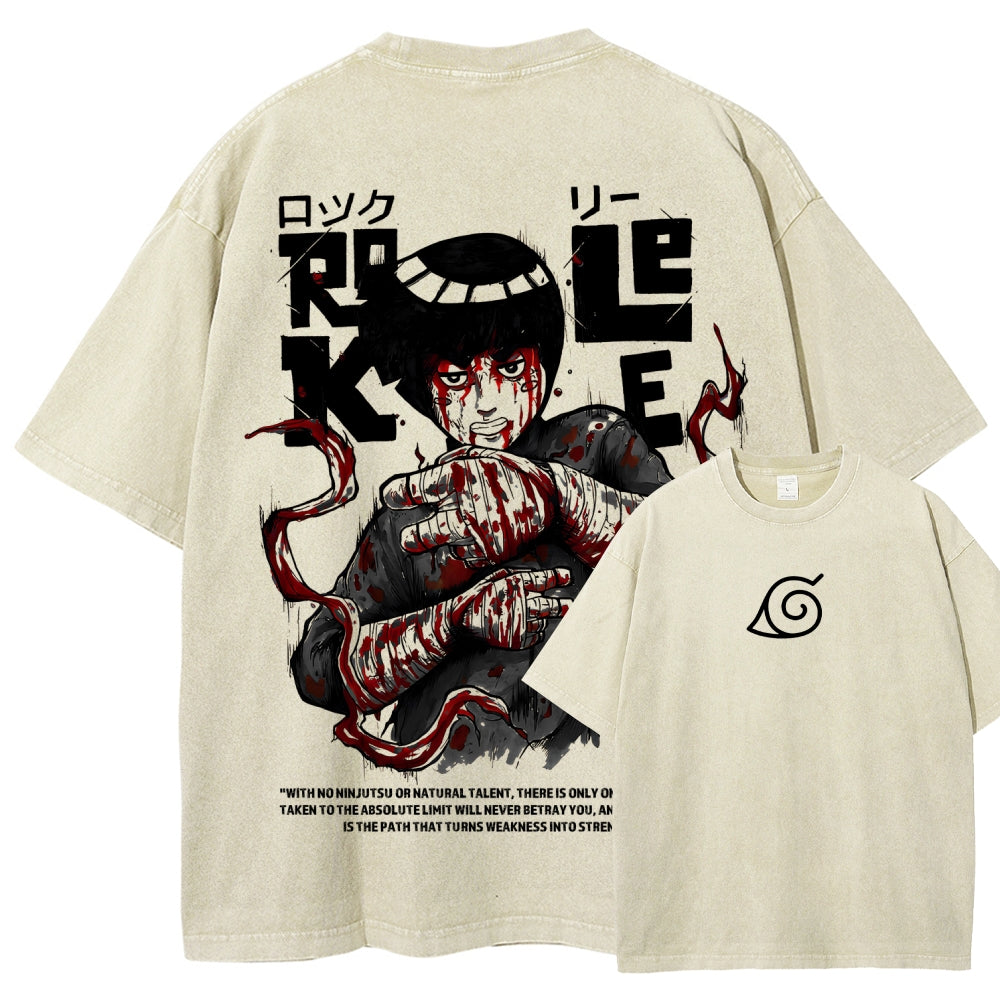 Naruto Unisex Fit Washed T-Shirt 2602007501