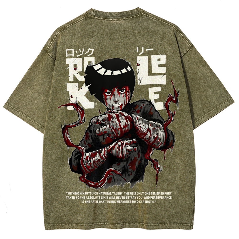 Naruto Unisex Fit Washed T-Shirt 2602007501