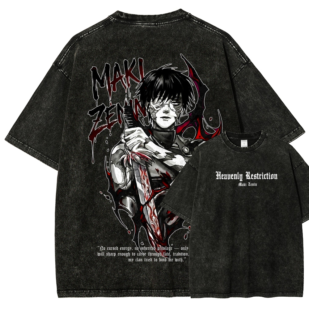Jujutsu Kaisen Unisex Fit Washed T-Shirt 2602007506