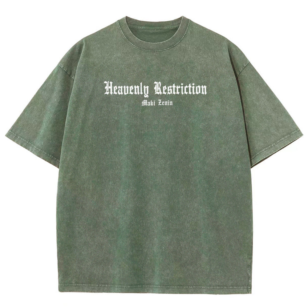 Jujutsu Kaisen Unisex Fit Washed T-Shirt 2602007506